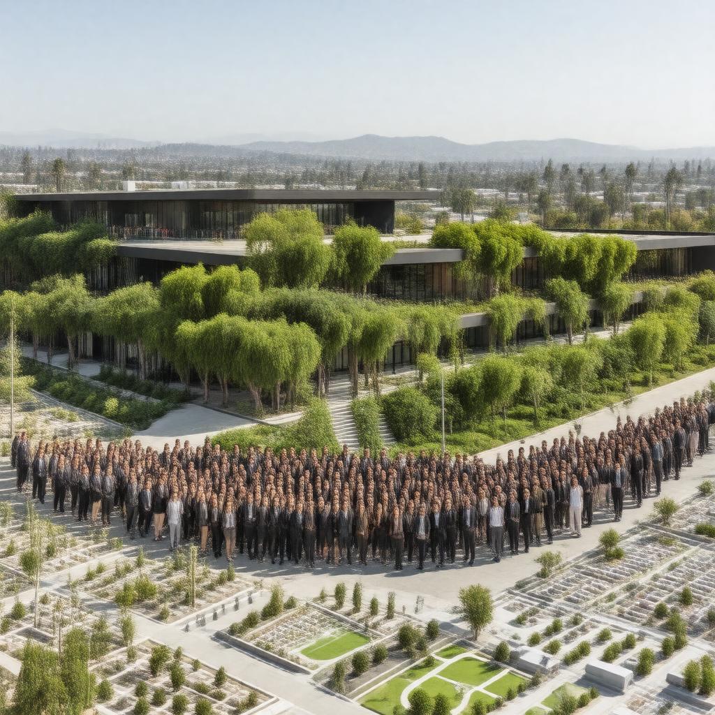 AI-created image of School of Social Ecology