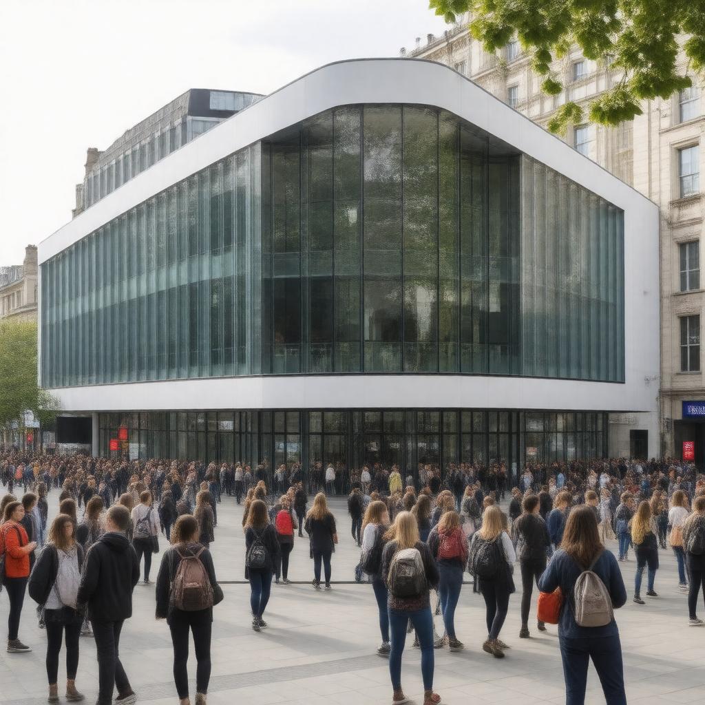 Click to view larger image AI-created image of School of Social Sciences and Professions