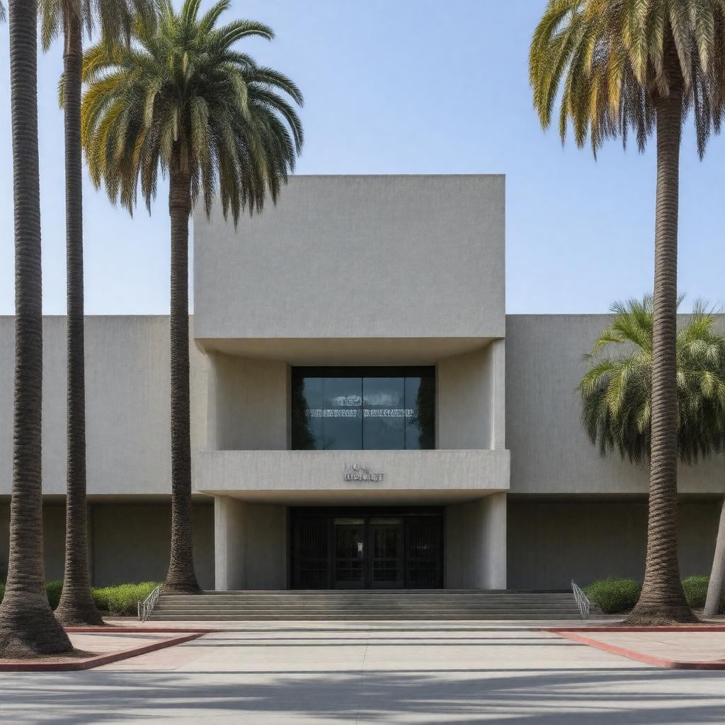 AI-created image of School of Theater, Film and Television