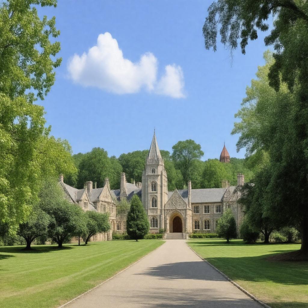 Click to view larger image AI-created image of School of Theology at the University of the South