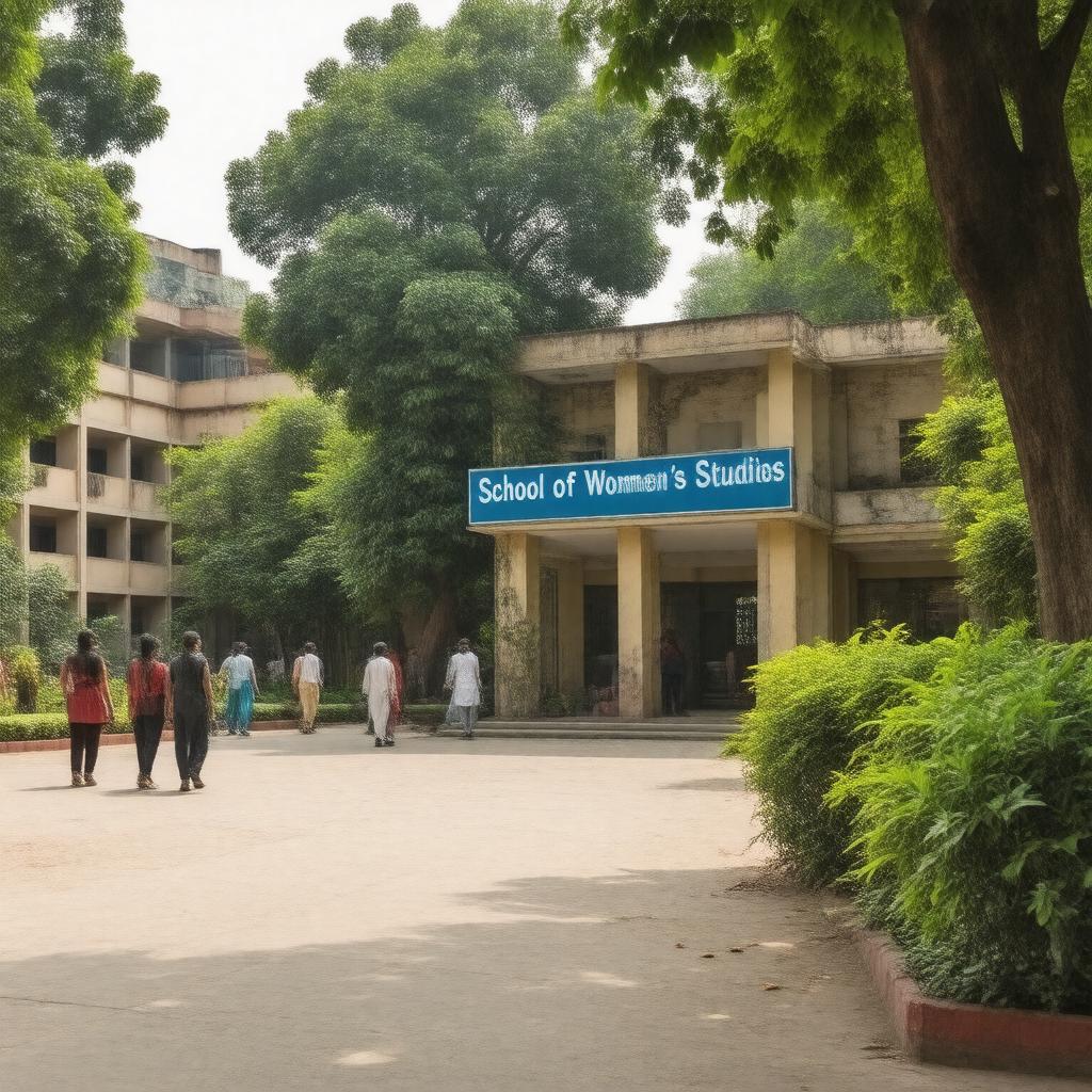 AI-created image of School of Women's Studies