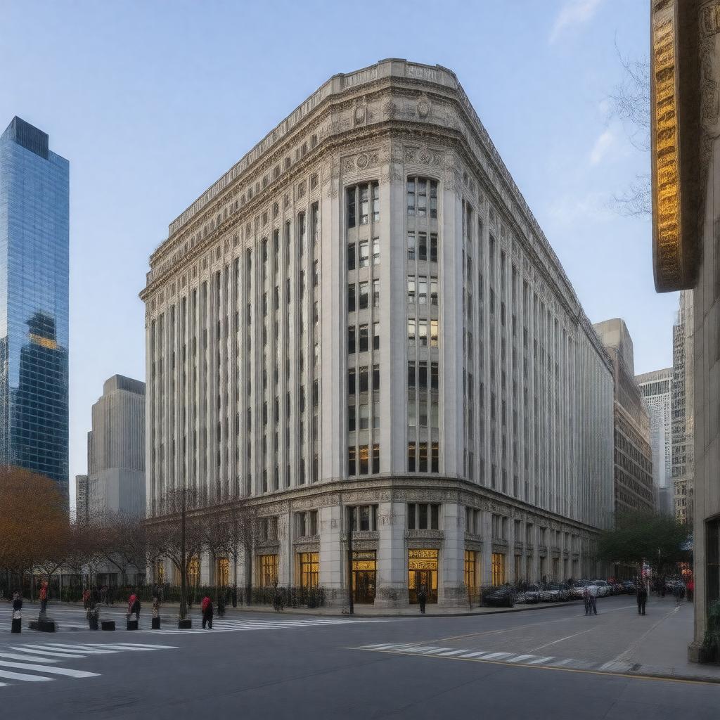 AI-created image of School of the Art Institute of Chicago