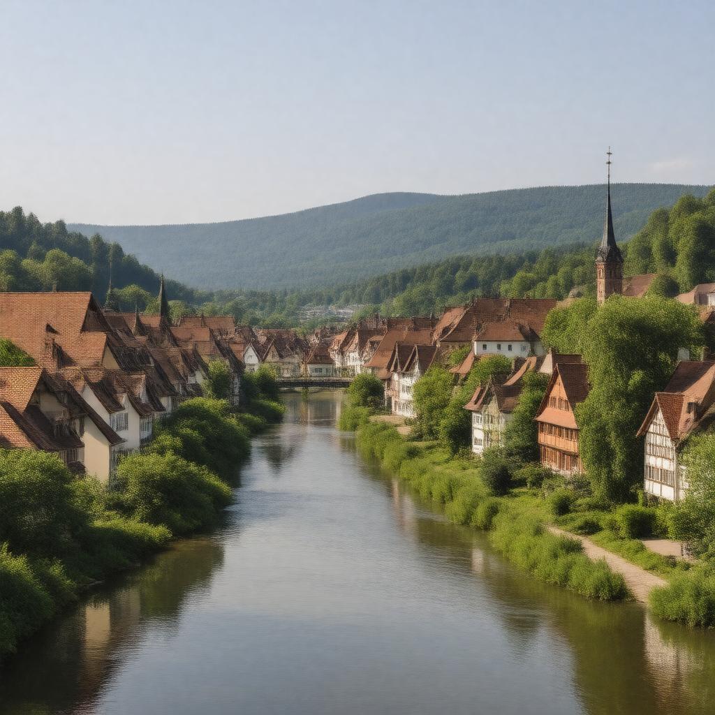 AI-created image of Schorndorf