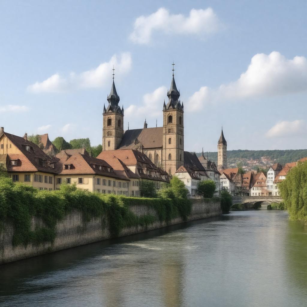 Click to view larger image AI-created image of Schwäbisch Hall