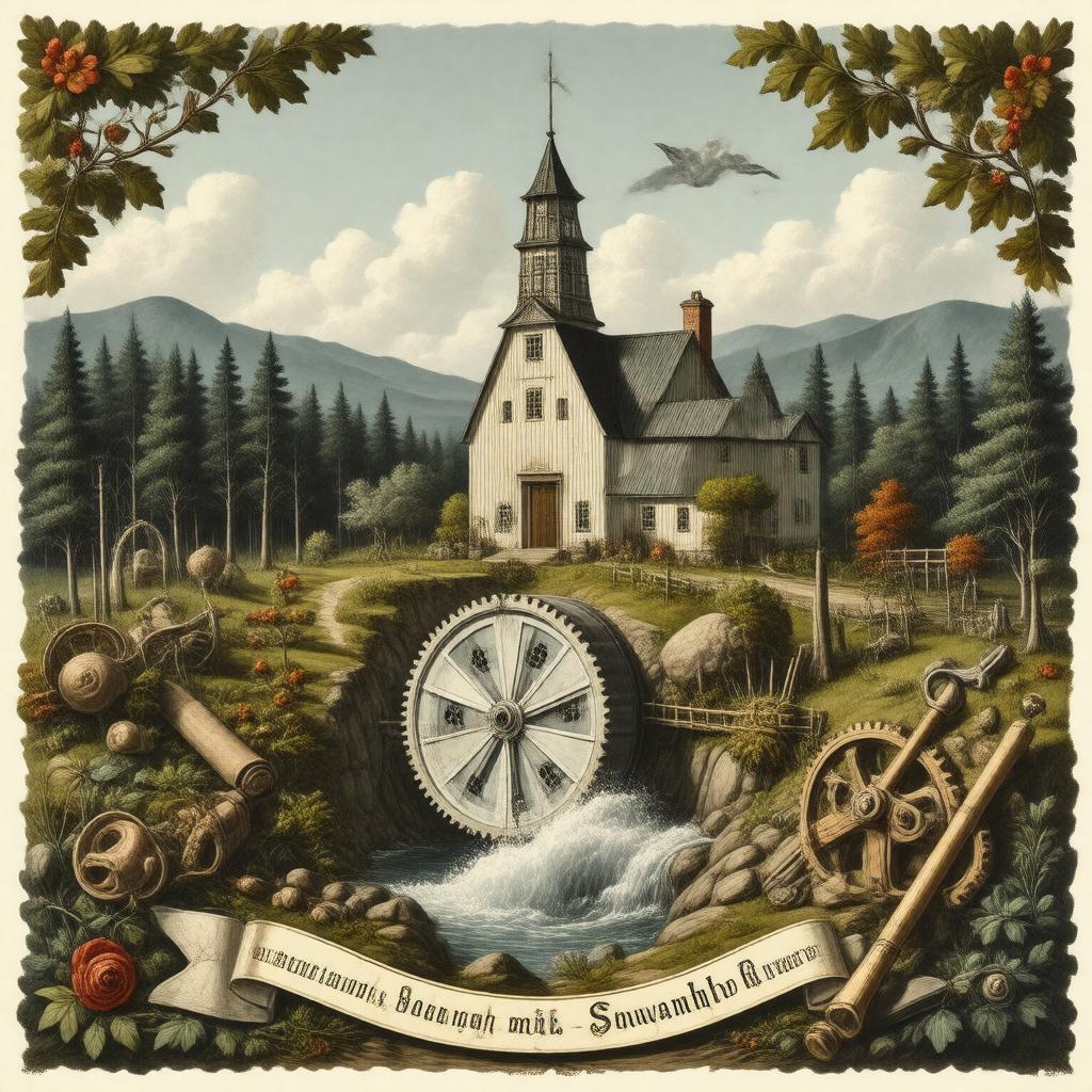 AI-created image of Schwamb family