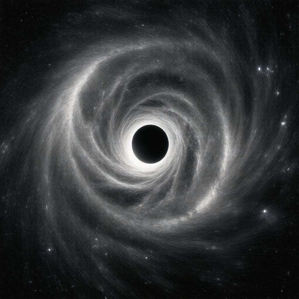 AI-created image of Schwarzschild metric