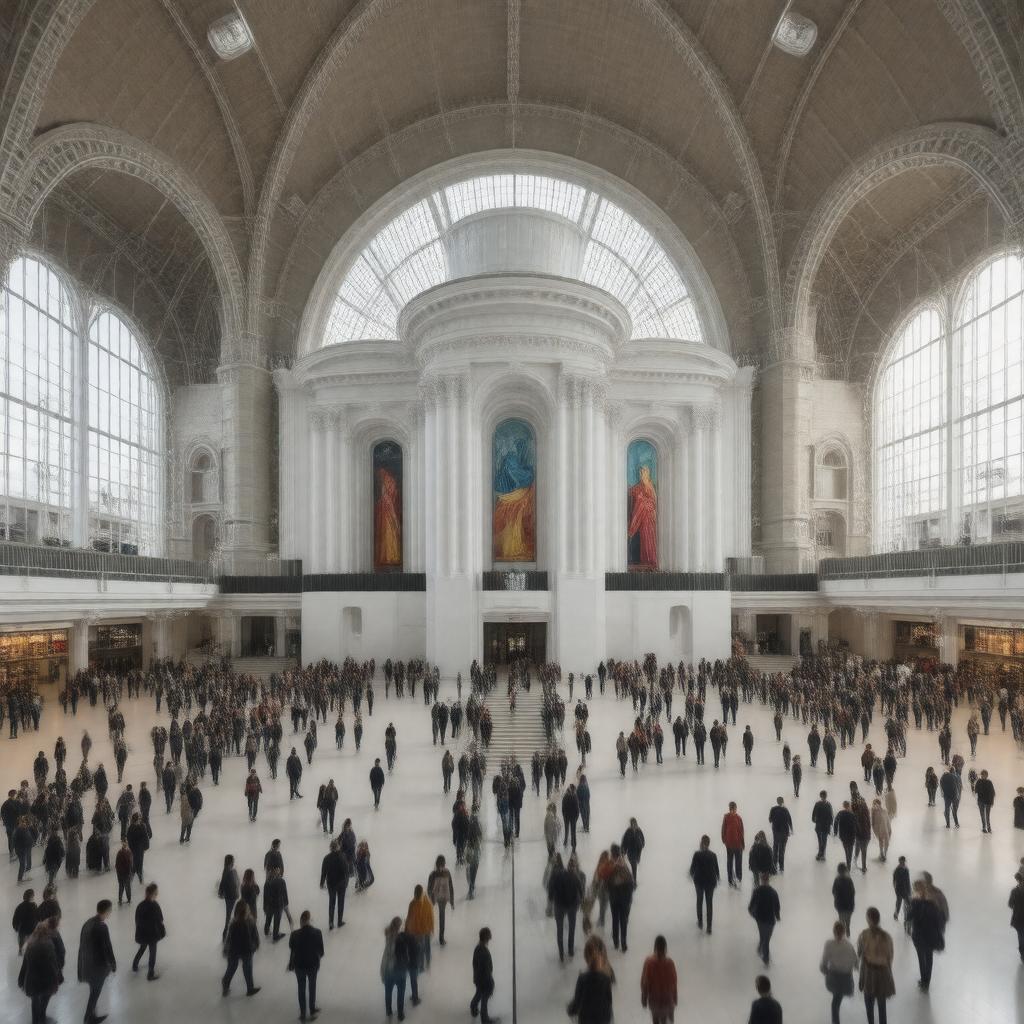 AI-created image of Science Museum Group