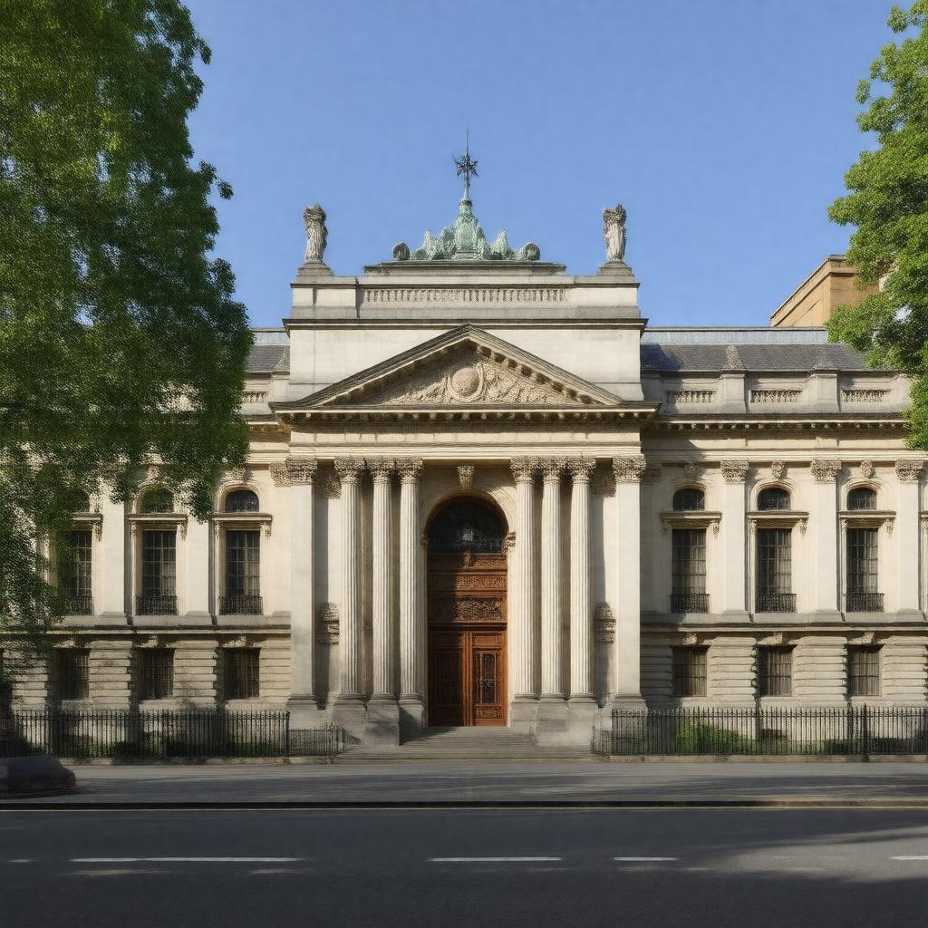 AI-created image of Science Museum, London