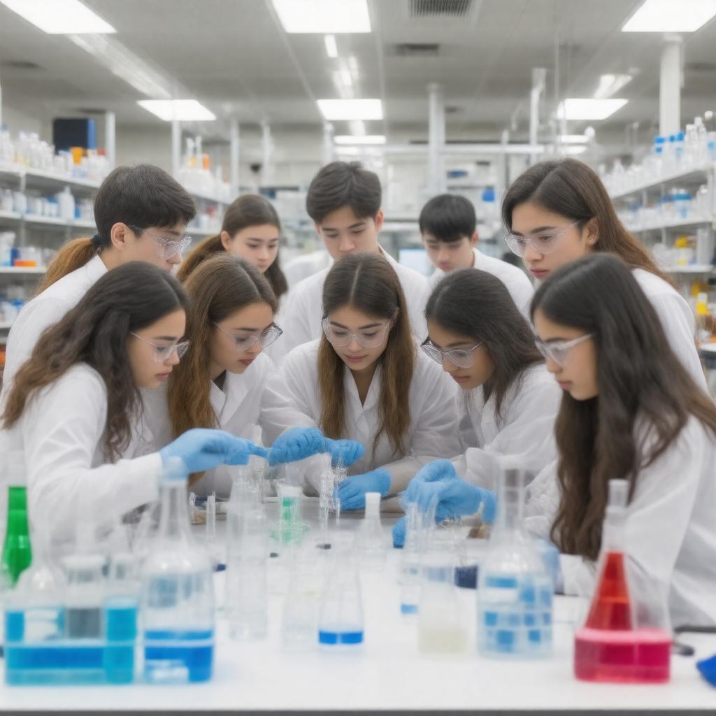 Click to view larger image AI-created image of Science Research Mentoring Consortium