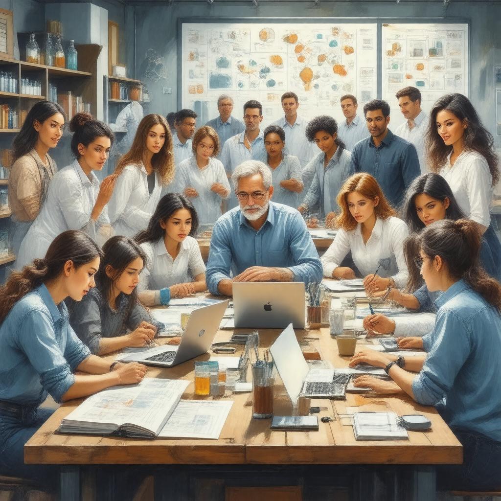 Click to view larger image AI-created image of Science Research Mentoring Program for Early Career Scientists