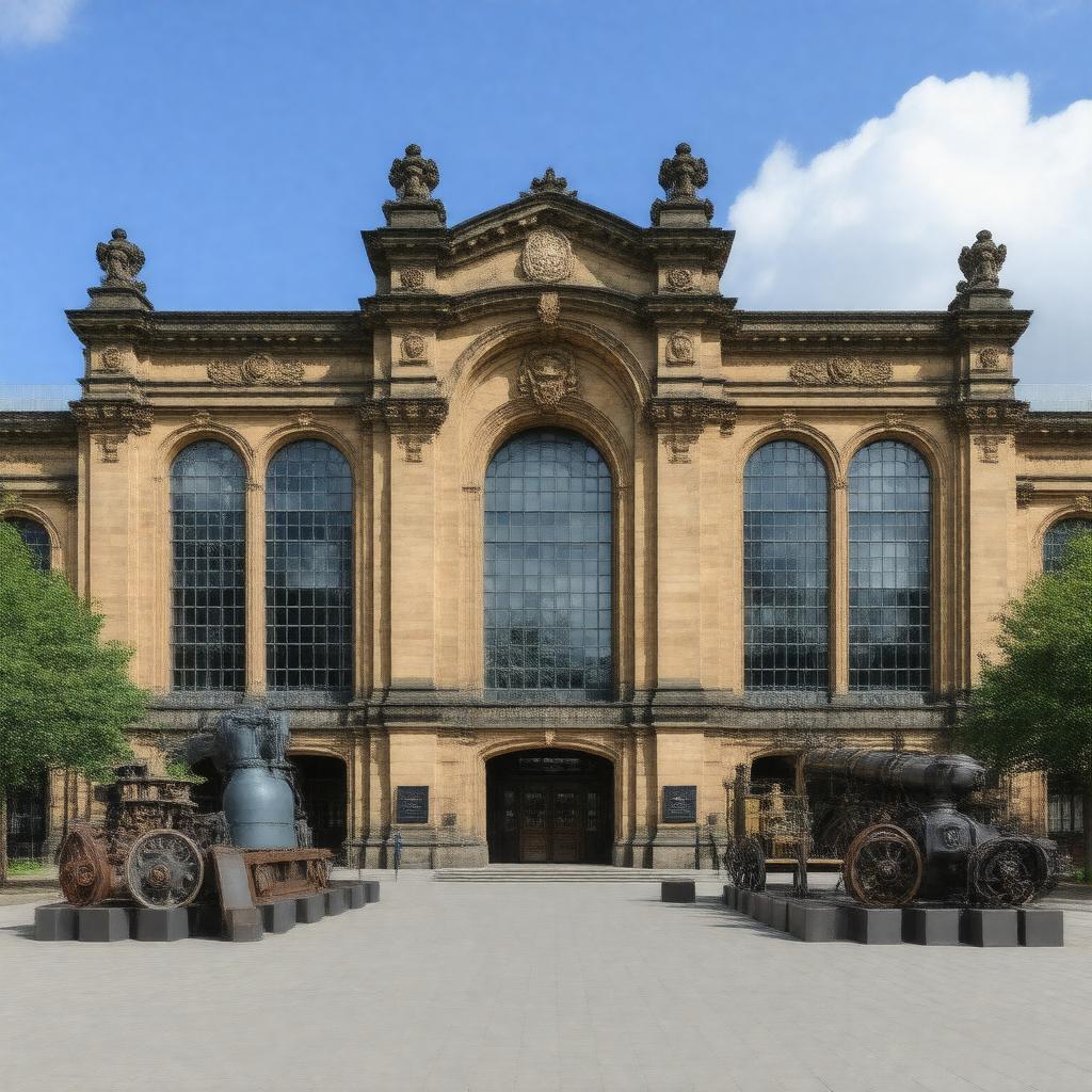 Click to view larger image AI-created image of Science and Industry Museum, Manchester