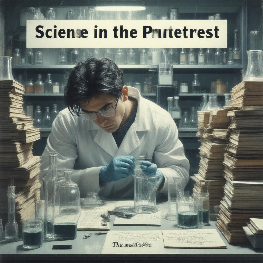 Click to view larger image AI-created image of Science in the Private Interest