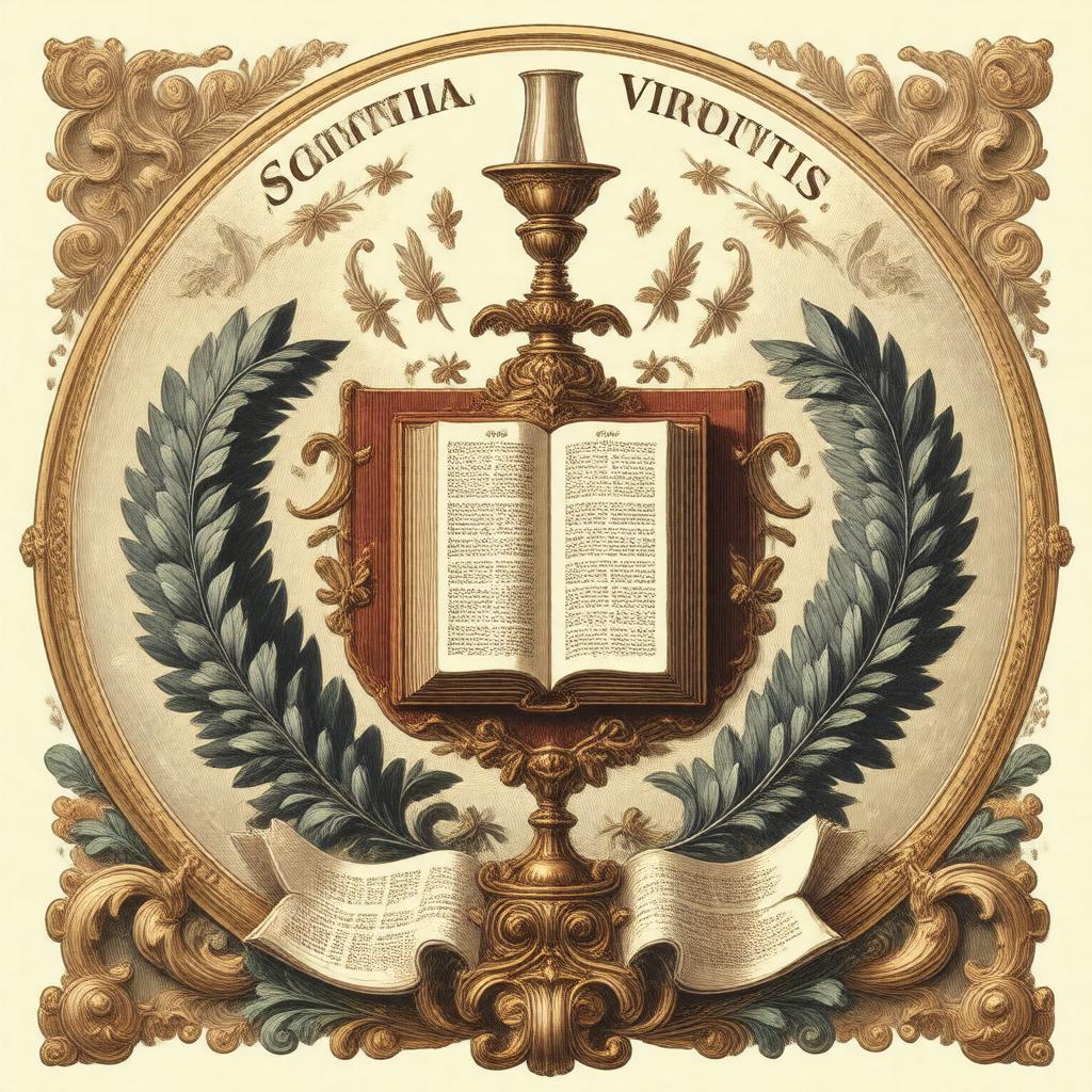 AI-created image of Scientia et Virtus