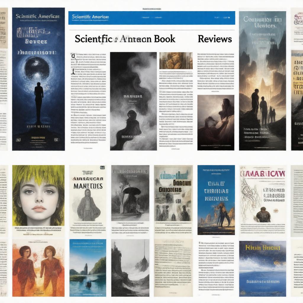 AI-created image of Scientific American (book reviews)