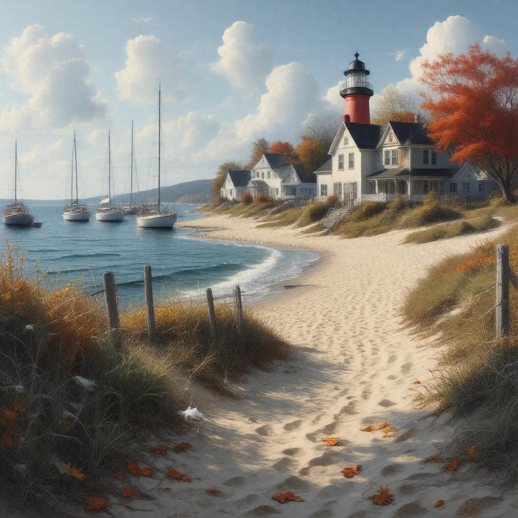 AI-created image of Scituate, Massachusetts