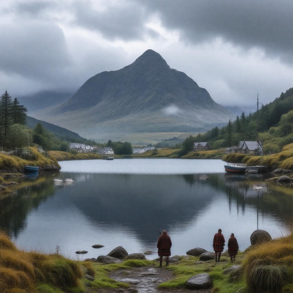 AI-created image of Scotland Highland