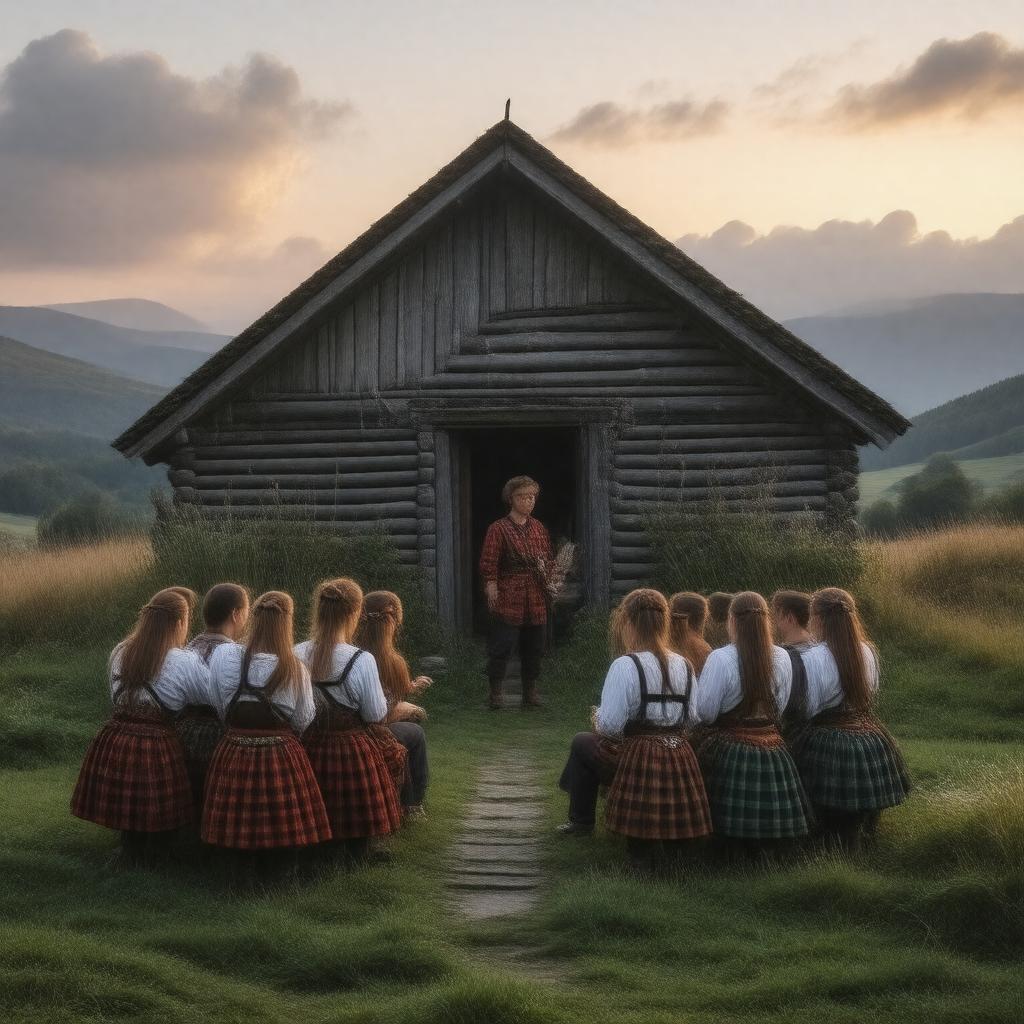 AI-created image of Scots-Irish