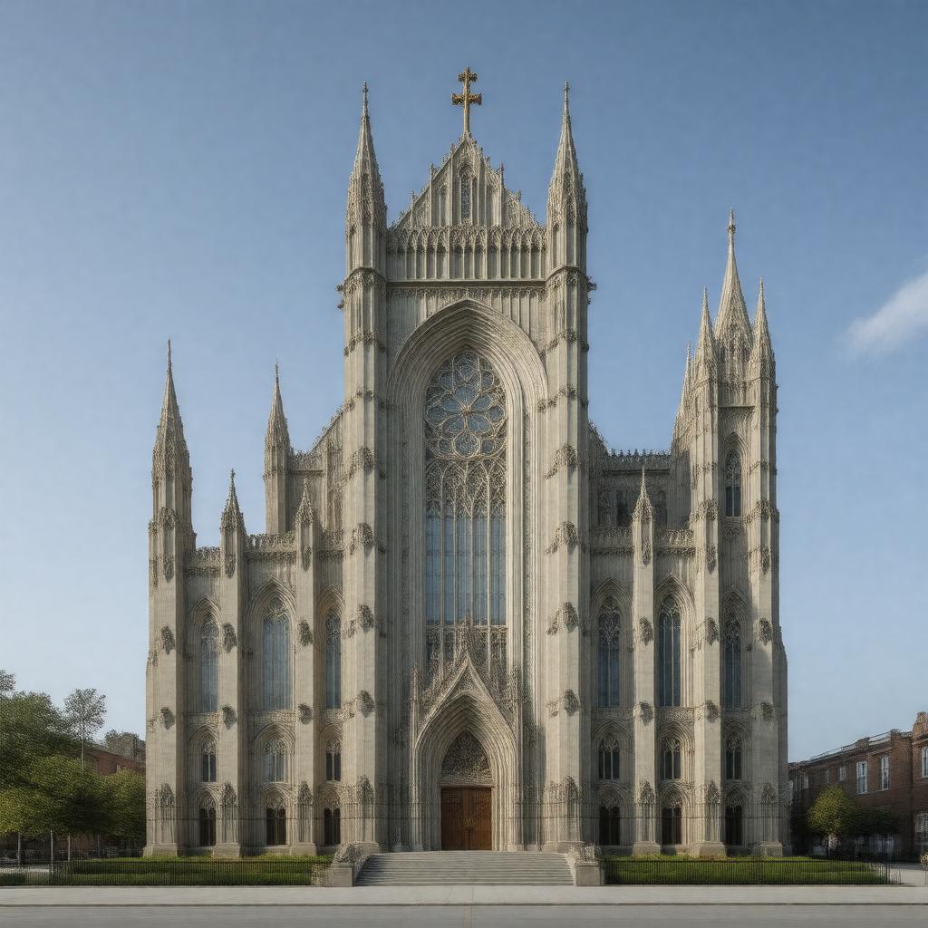 Click to view larger image AI-created image of Scottish Rite Cathedral