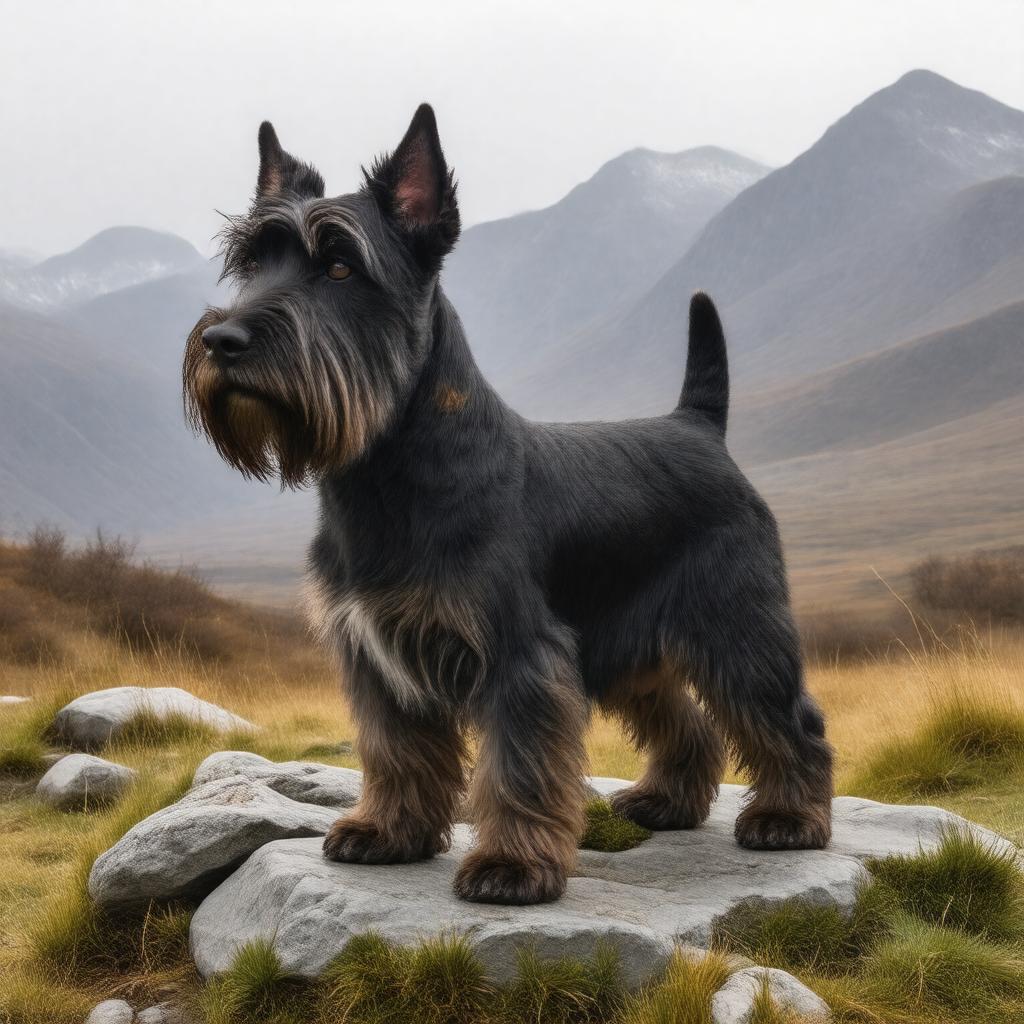 Click to view larger image AI-created image of Scotty Highlander