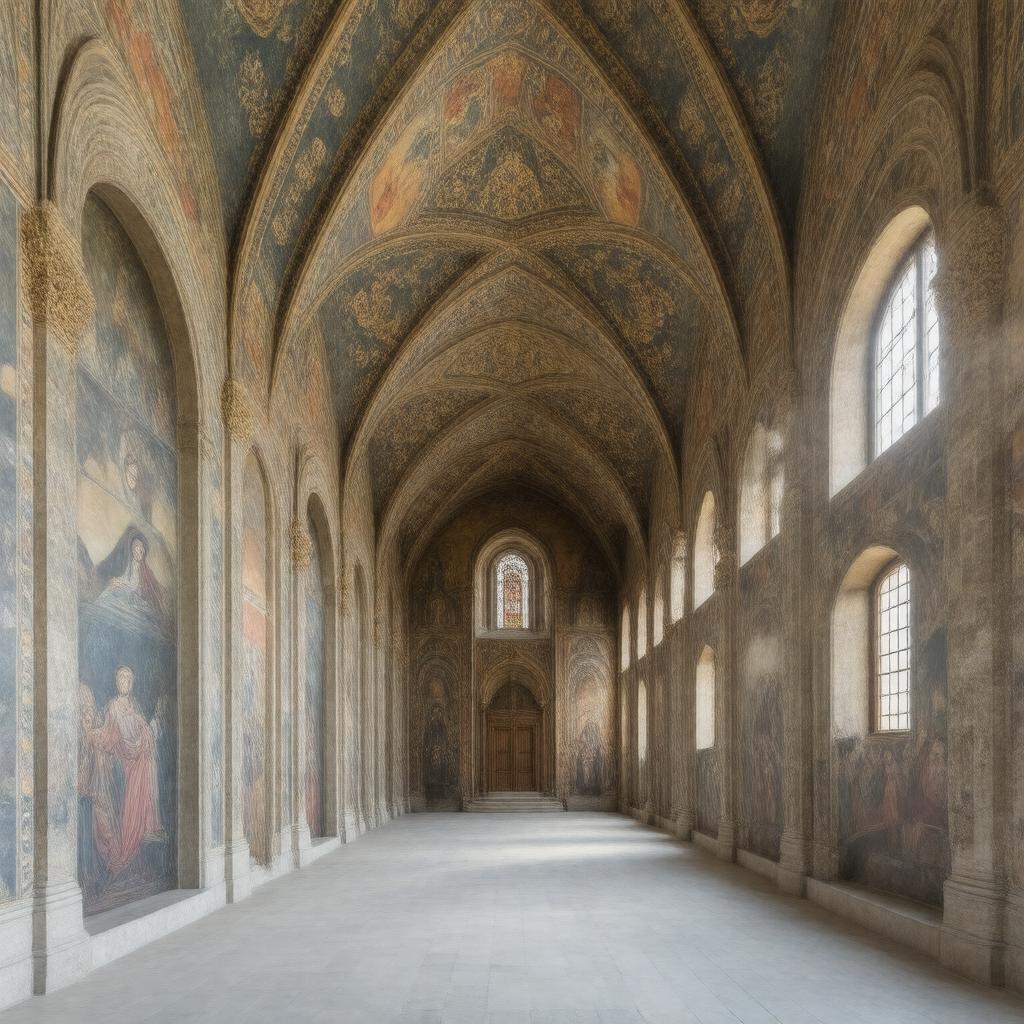 AI-created image of Scrovegni Chapel