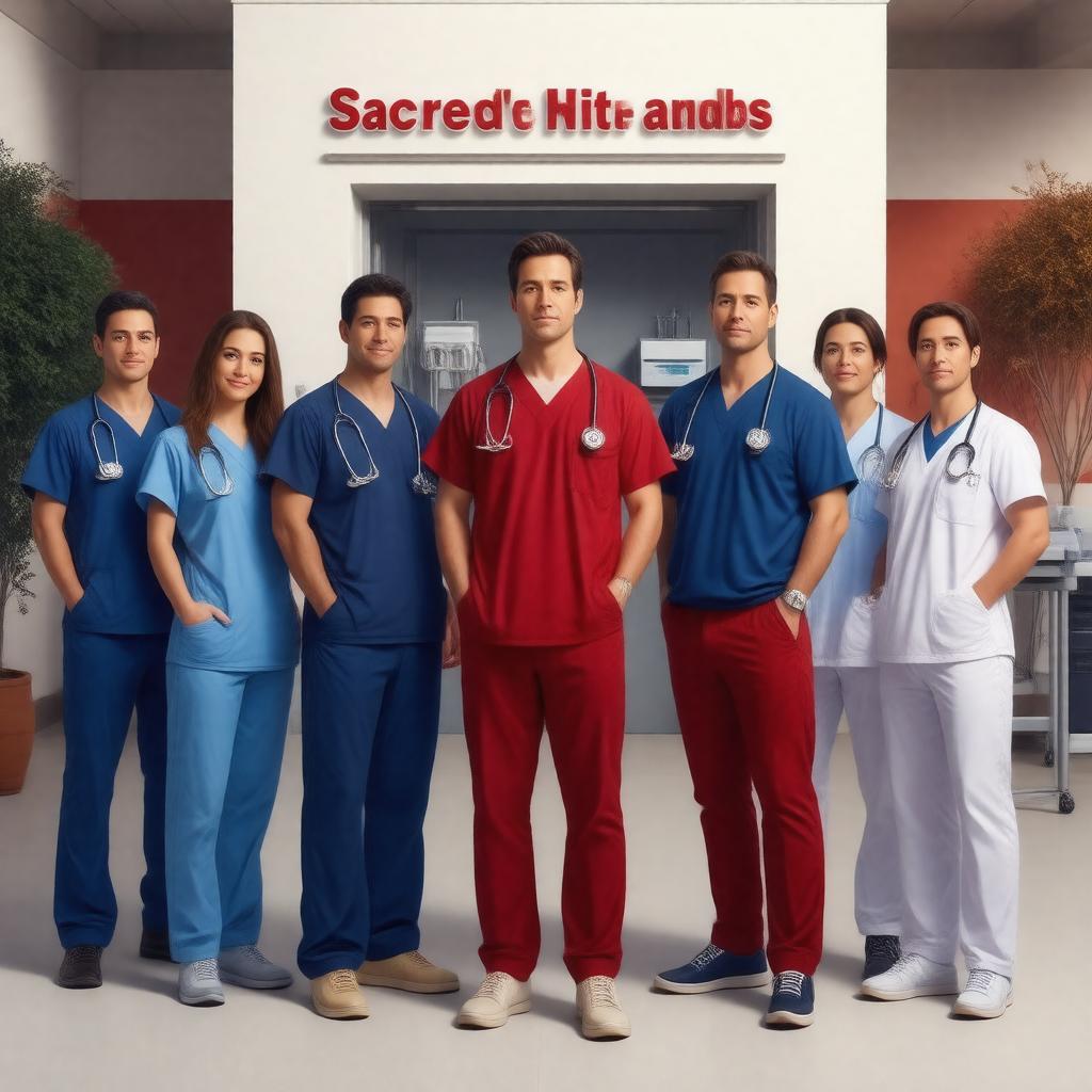 AI-created image of Scrubs