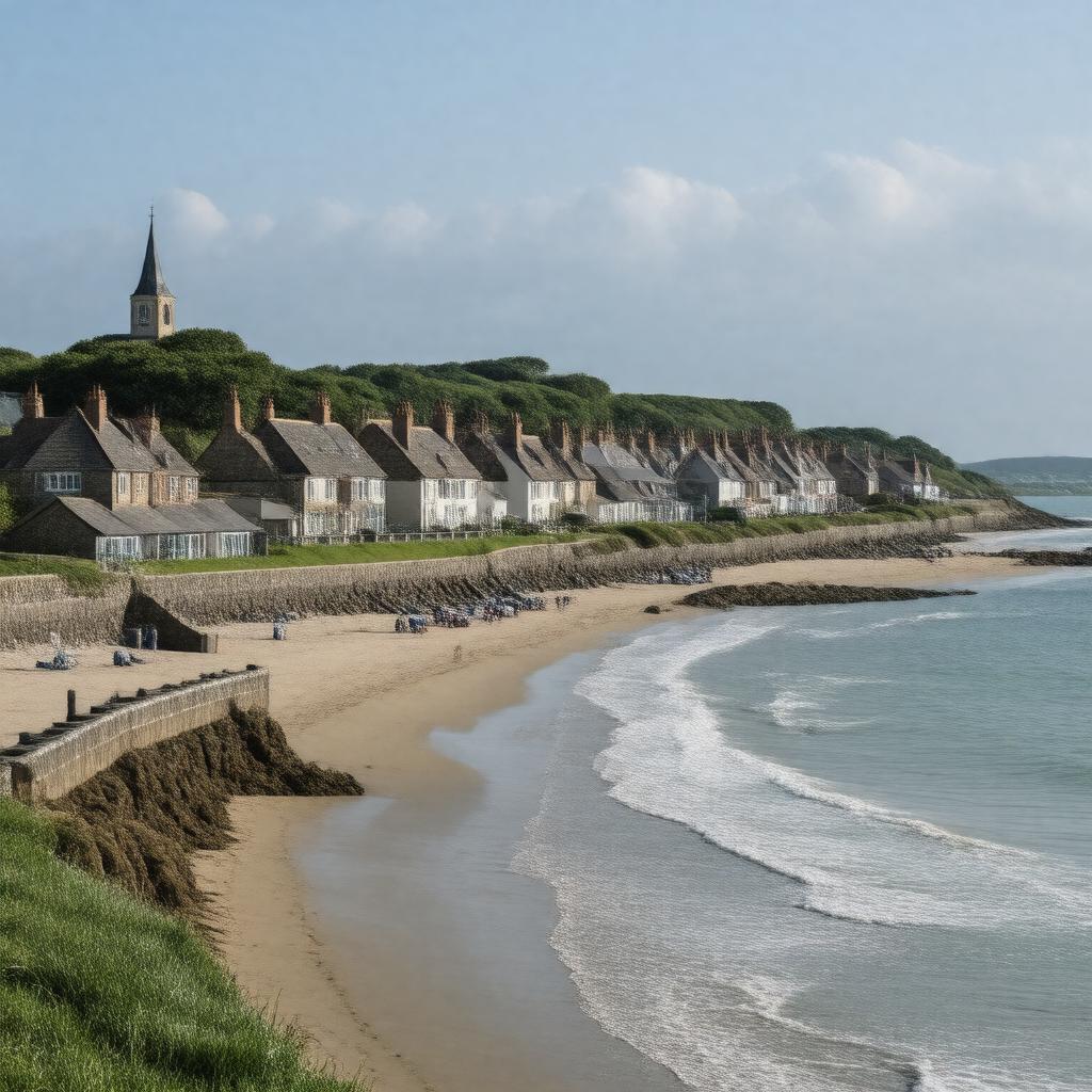 AI-created image of Sea Palling