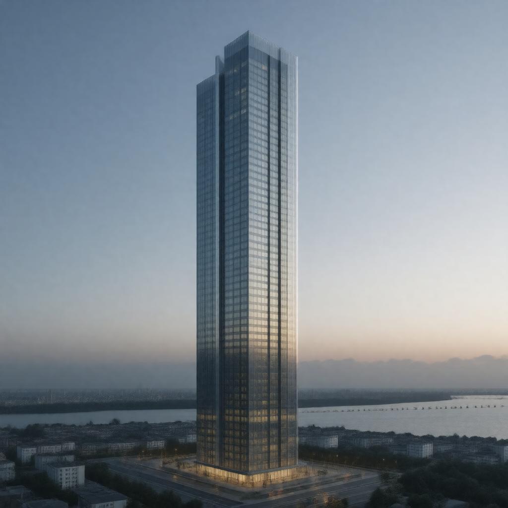 AI-created image of Sea Towers