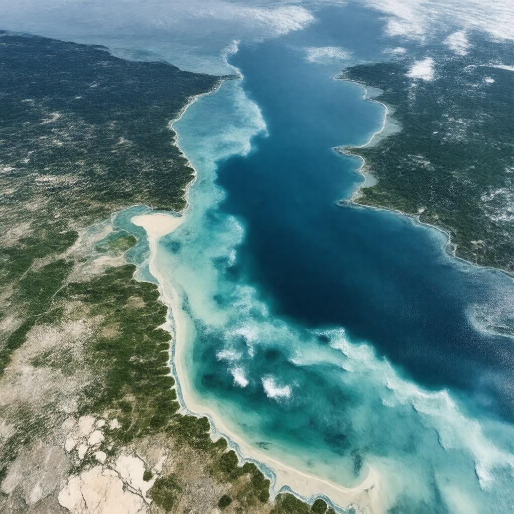 AI-created image of Sea of Azov