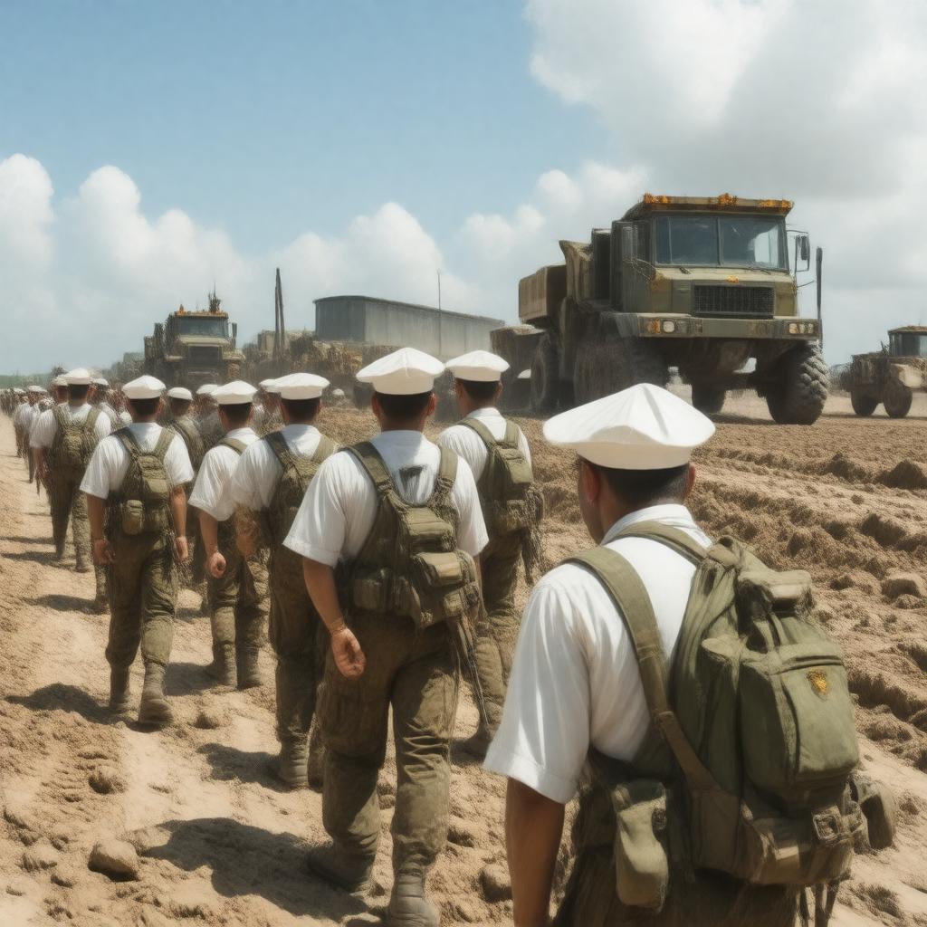 AI-created image of Seabees