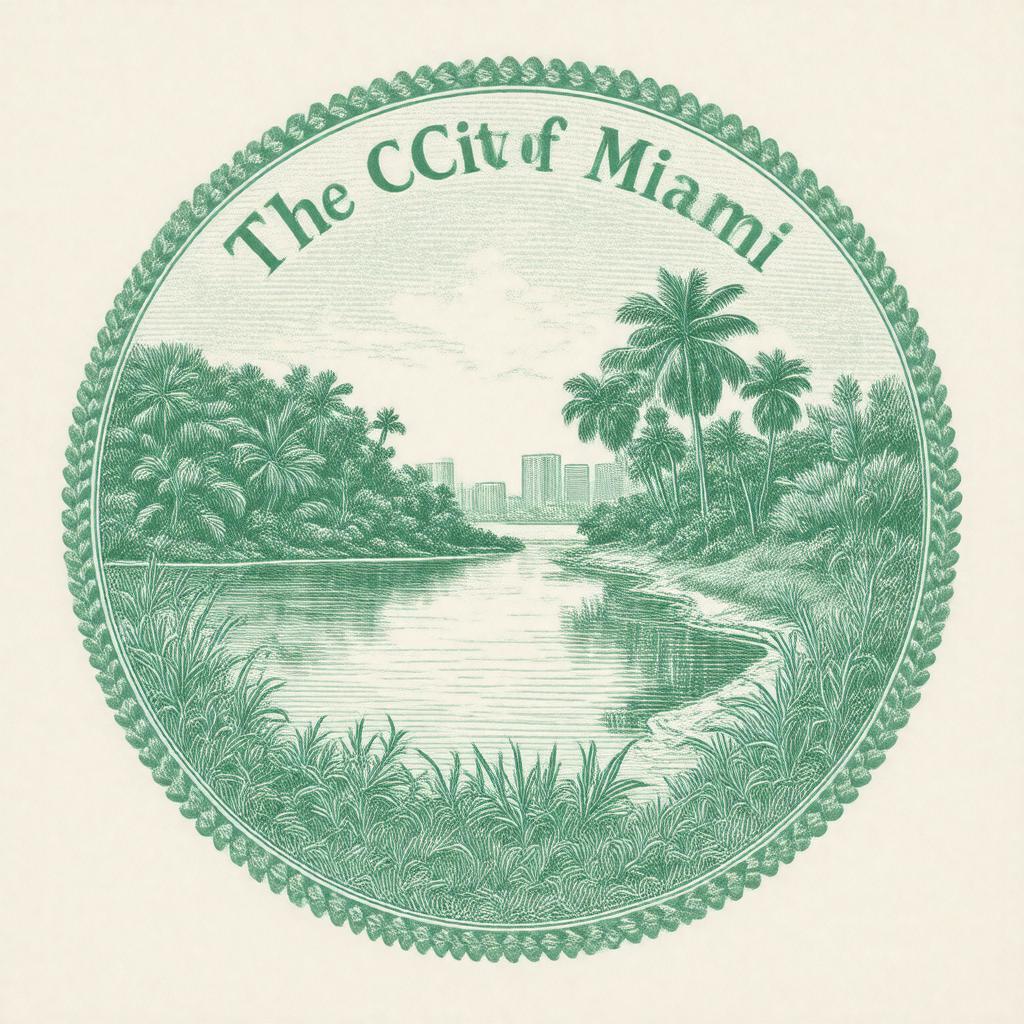 AI-created image of Seal of Miami, Florida