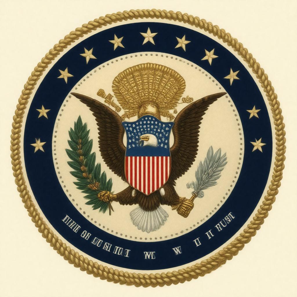 Click to view larger image AI-created image of Seal of Mississippi