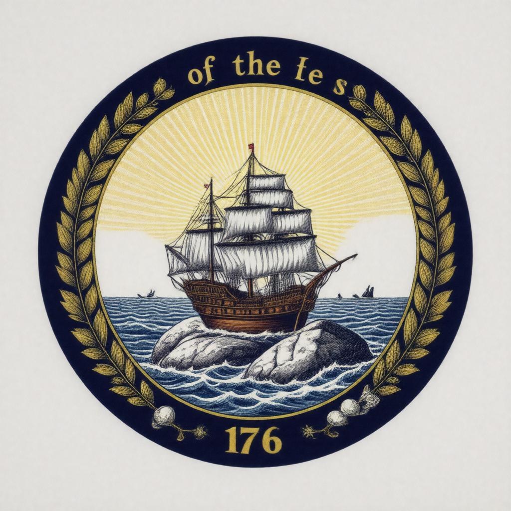 Click to view larger image AI-created image of Seal of New Hampshire