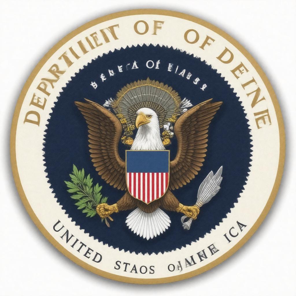 AI-created image of Seal of the United States Department of Defense
