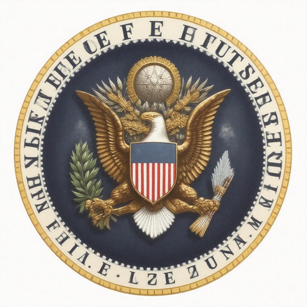 AI-created image of Seal of the United States House of Representatives