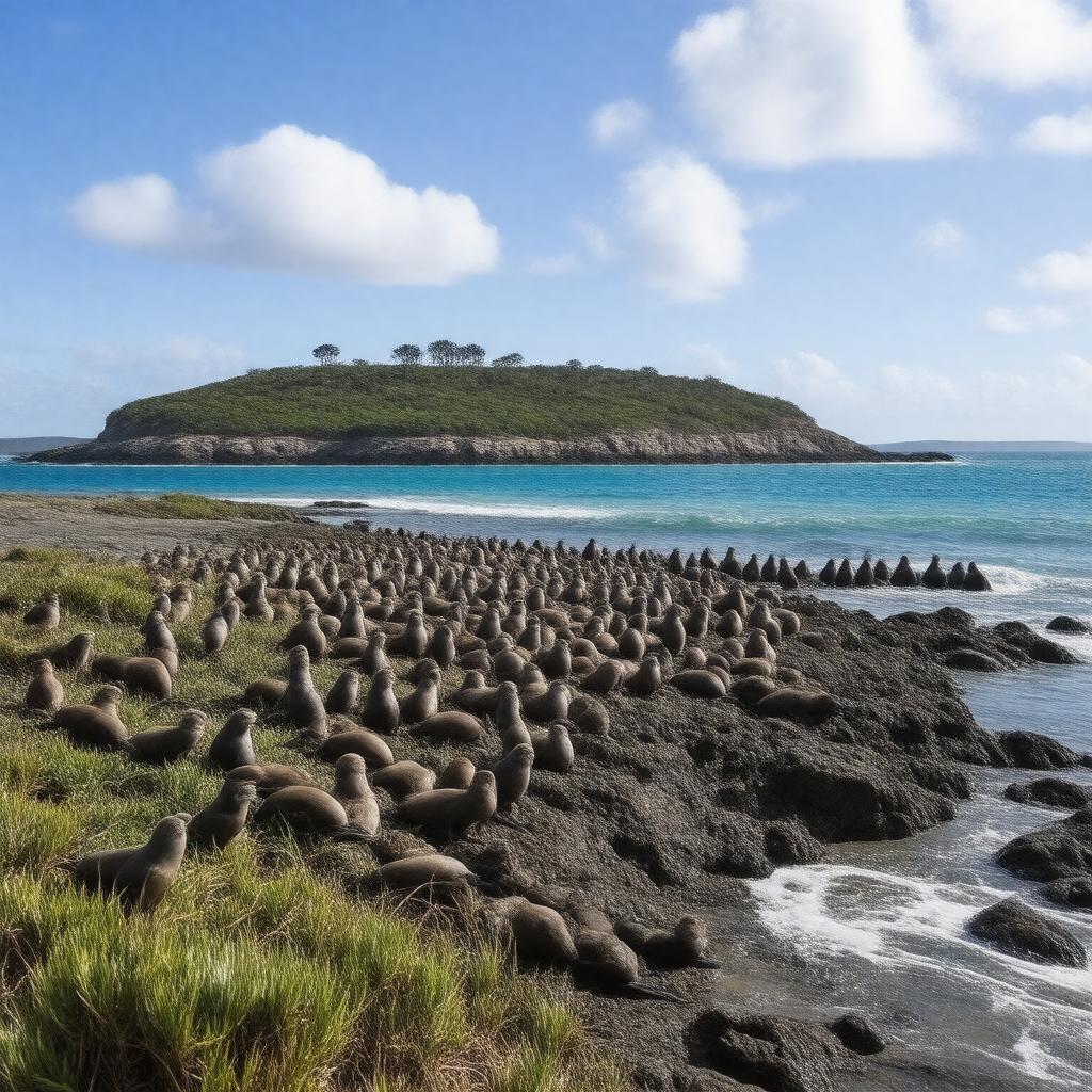 AI-created image of Sealers Island