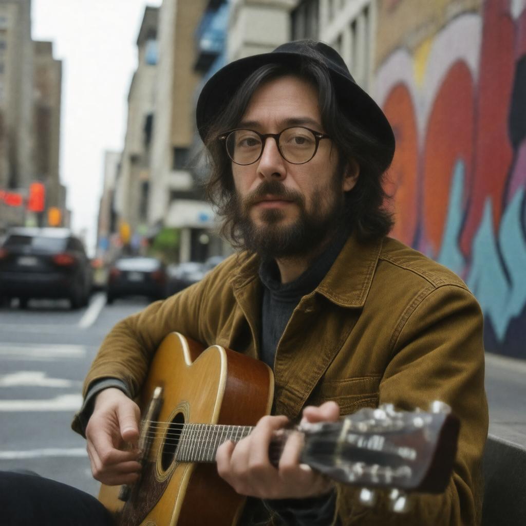 AI-created image of Sean Lennon