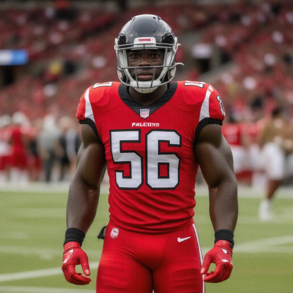 Click to view larger image AI-created image of Sean Weatherspoon