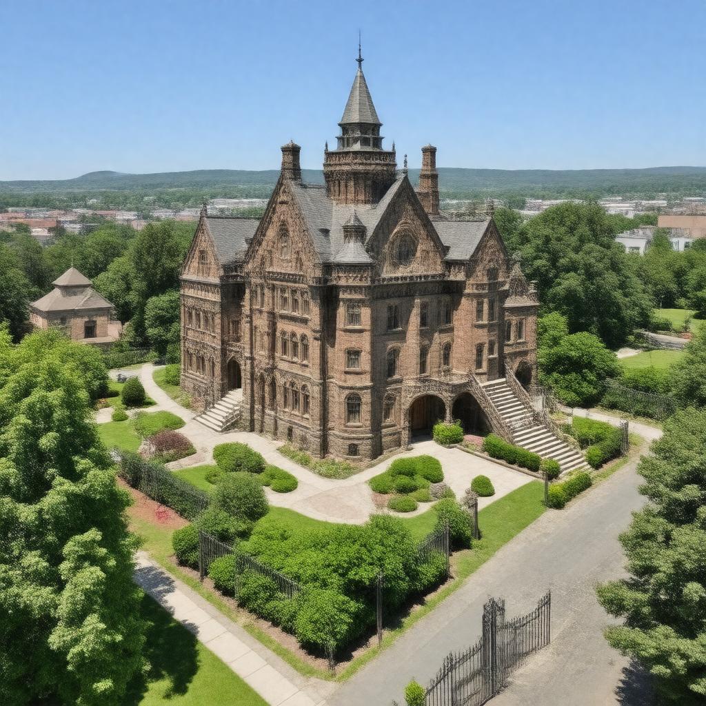 AI-created image of Searles Tenney Nevins Historic District
