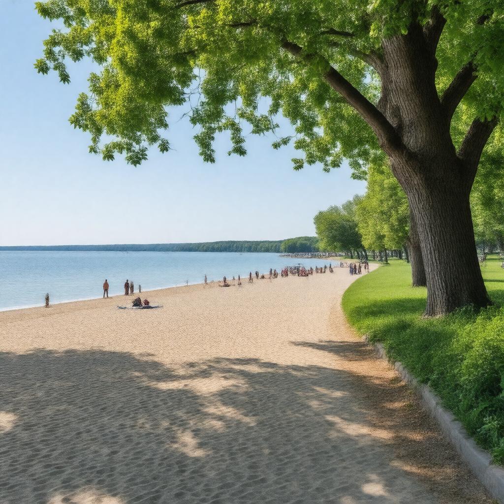 AI-created image of Seaside Park