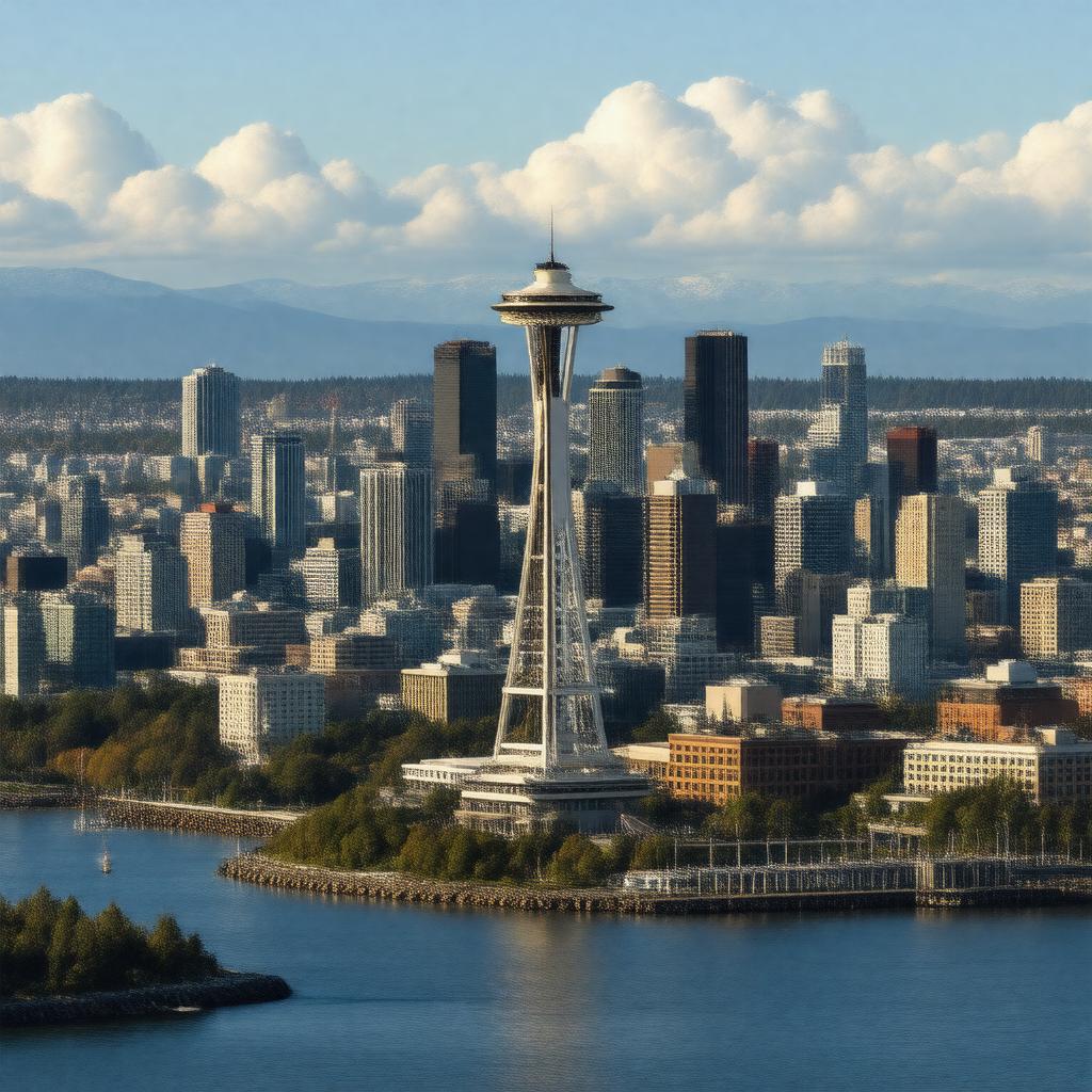 AI-created image of Seattle