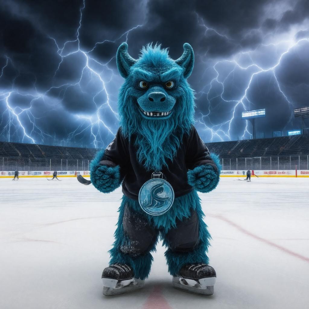 AI-created image of Seattle Kraken
