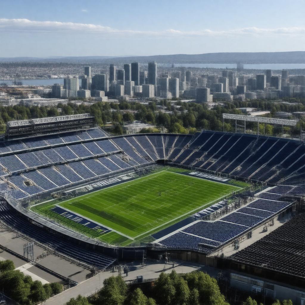 AI-created image of Seattle Seahawks
