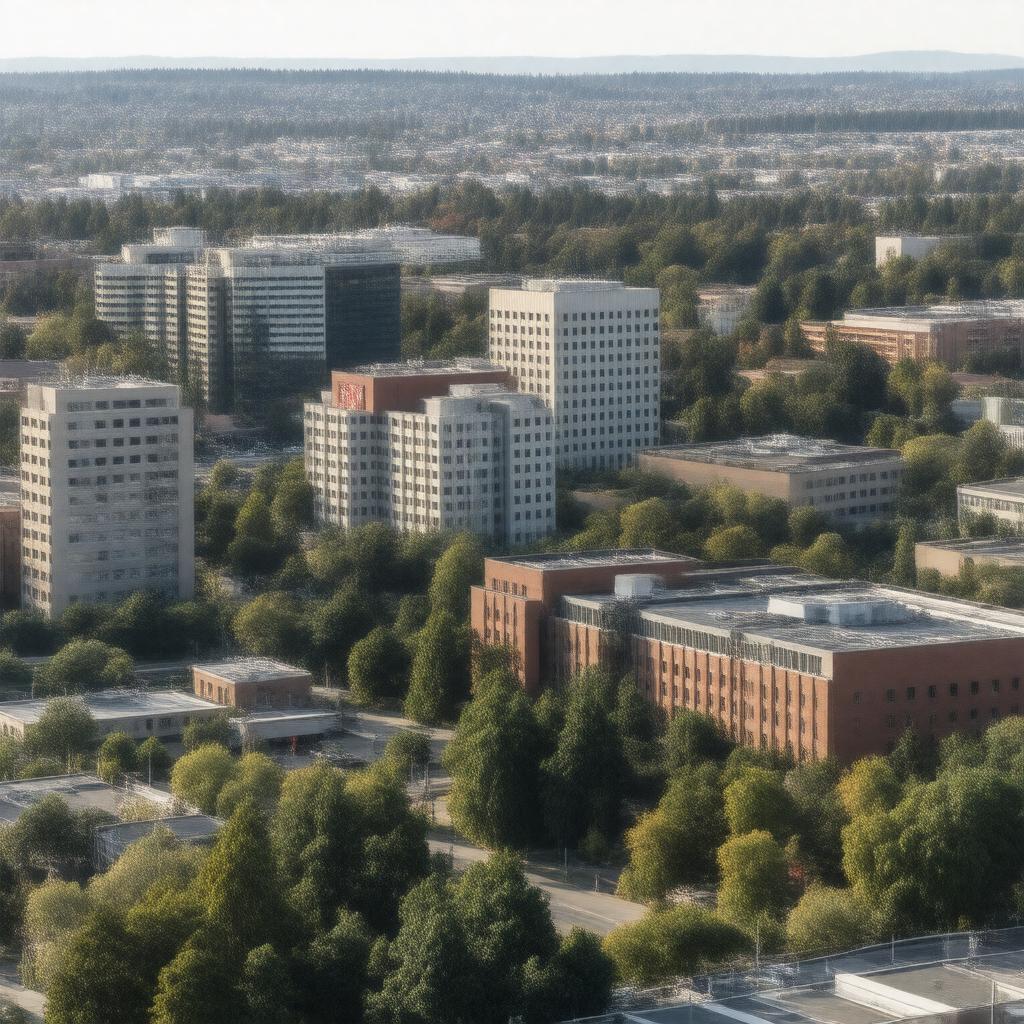 AI-created image of Seattle University