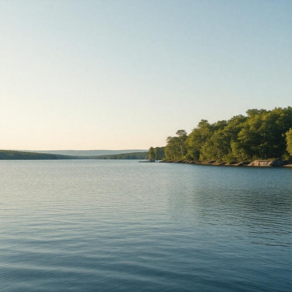 AI-created image of Sebago Lake