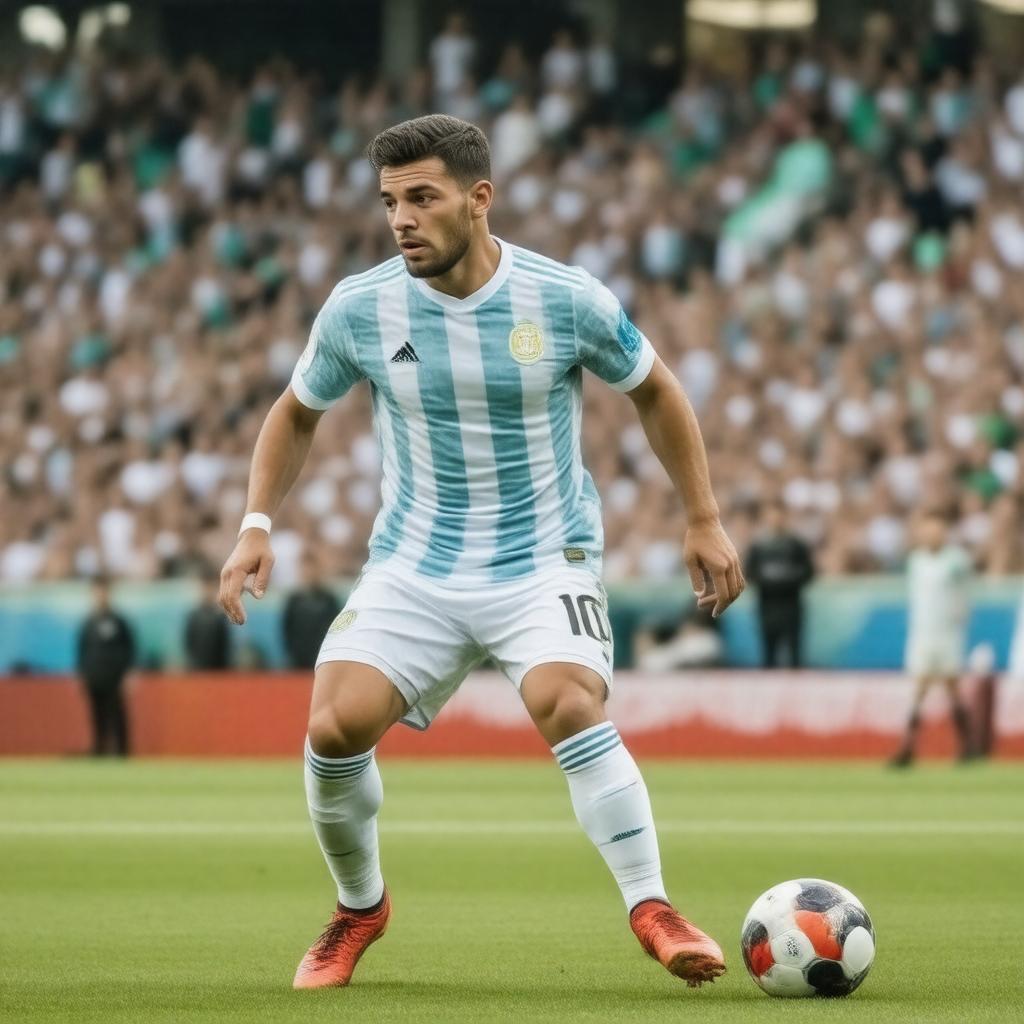 AI-created image of Sebastián Blanco