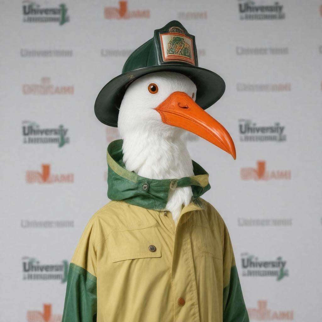 Click to view larger image AI-created image of Sebastian the Ibis