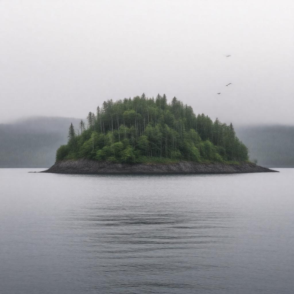 AI-created image of Sebree Island