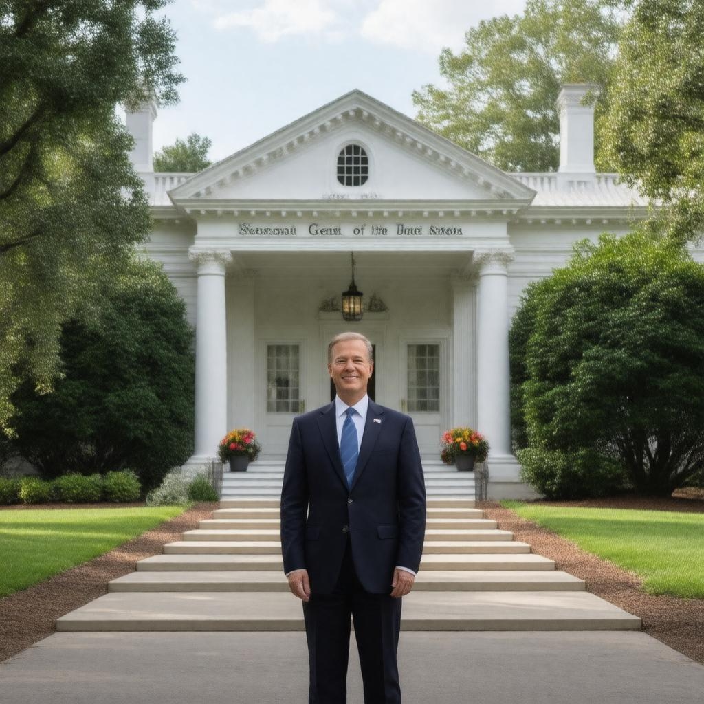 Click to view larger image AI-created image of Second Gentleman of the United States