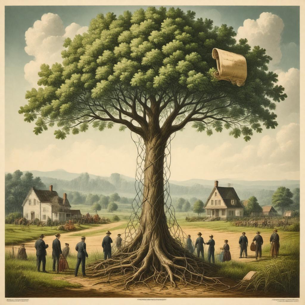 Click to view larger image AI-created image of Second New Deal