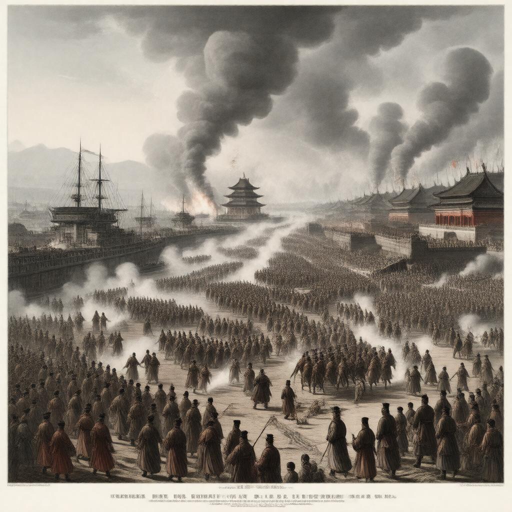 AI-created image of Second Opium War